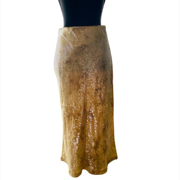 Anthropologie The Tilda Sequin Slip Skirt (NWT - SOLD OUT) - Picture 5 of 8
